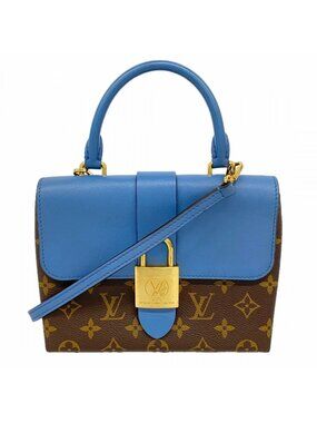 Louis Vuitton Handbag Monogram Locky BB Blue Jean 2-Way Bag